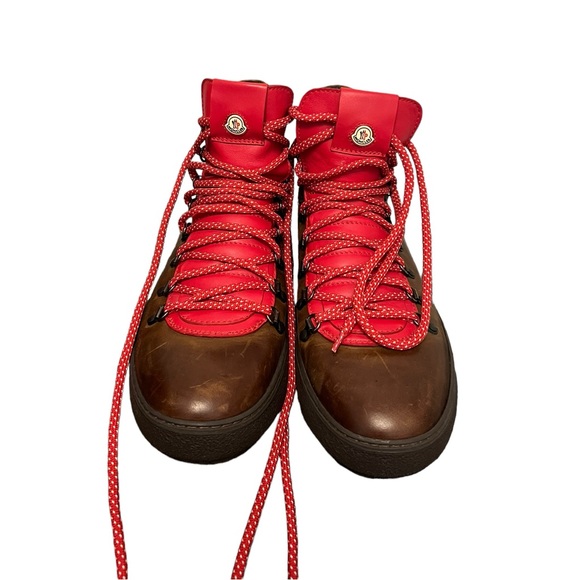 MONCLER Leather Boots - NEW - Authentic - Picture 2 of 8